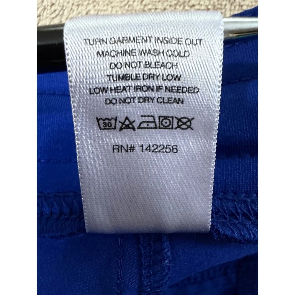 FIGS Technical Collection Axim Scrub Pants Mens Size XL Royal Blue Stretch EUC